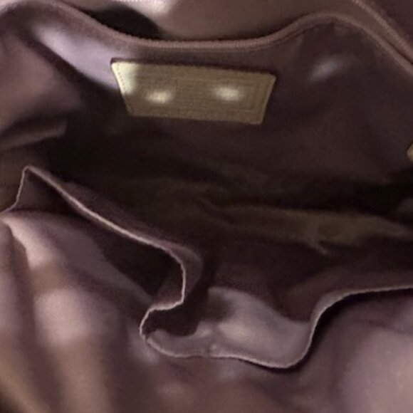 Coach Kristin Creme Patent Leather Satchel Shoulder Bag 16016- RARE COLOR - Picture 4 of 7